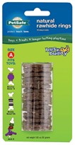 Premier Busy Buddy Gnawhide Rings Rawhide - SMALL (16 treats)