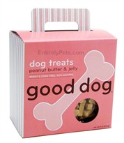 Good Dog:  Dog Treats - Peanut Butter & Jelly (8 oz)