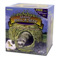 SuperPet Grassy Roll-A-Nest Medium