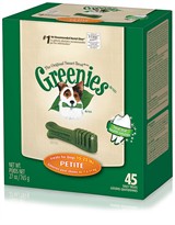 Greenies Treat Tub-Pak Canister Petite 27 oz. (45 Bones)