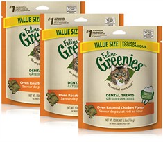 3-PACK Greenies Feline - CHICKEN (1.1 lbs)
