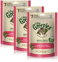 3-PACK Greenies Felines - SALMON  (7.5 oz)