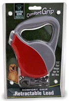 Guardian Gear Comfort Grip Retractable Leads - Red/Grey UP TO 60 lbs.