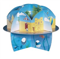 Habitrail Ovo Beach/Underwater Scene Chewable Cardboard Maze