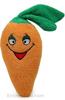 Happy Face Terry Carrot - LARGE 15"