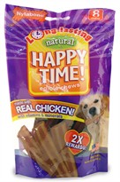 Nylabone Happy Time Chicken Dog Treats - Small (8 count)