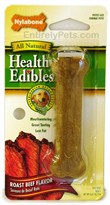 Nylabone Healthy Edibles Roast Beef Flavored Bone - PETITE (3.75" L)