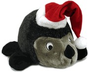 The Hedgehog II with Santa Hat