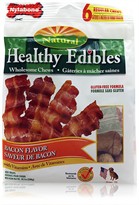 Nylabone Healthy Edibles Resealable Pouch -  Bacon Flavored (6 REGULAR/ 11.21 oz)