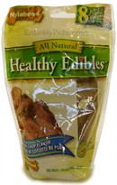 Nylabone Healthy Edibles Resealable Pouch -  Pork Chop Flavored (8 PETITE/ 5.36 oz)