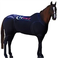Hidez Horse Compression Suits - BLACK (64 - 65 3/4 inches)