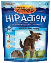 Zuke's Hip Action with Glucosamine and Chondroitin - BEEF (6 oz)