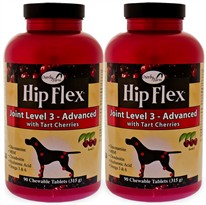 2 PACK Overby Farm Hip Flex Joint Level 3 - Advanced (180 tablets)