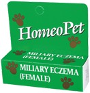 HomeoPet Miliary Eczema Female Cats & Dogs (15mL)