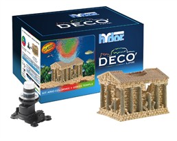 Hydor DECO Line Kit Ario Colormix + Greek Temple