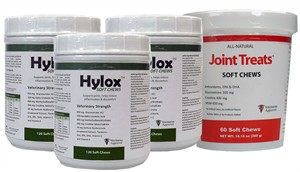 3-PACK Hylox Soft Chews (360 ct) + FREE JOINT TREATS!