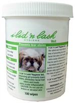Sogeval I-lid 'n Lash Hygiene Vet Wipes (100 counts)