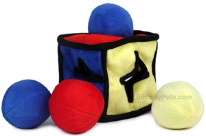 IQube Puzzle Plush Dog Toy - LARGE