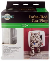 Petsafe - IR Cat Flap White 4-Way Lock