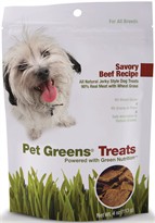 Pet Greens Jerky Dog Treats Savory Beef (4 oz)