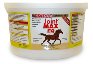 Joint MAX TRIPLE Strength EQ GRANULES for HORSES (180 Doses, 2088 gm)