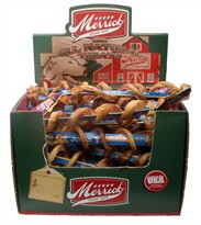 (Box of 35) Merrick Jumbo Flossies Spiral Chews (10-11")