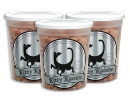 3 PACK Kitty Kuisine Natural Fish Flakes (3 oz)