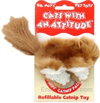 KONG Dr. Noy's Plush Squirrel - Cat Toy