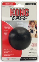 KONG Extreme Ball - Medium/Large Black