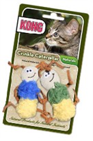 KONG Cat Naturals Crinkle Caterpillars Teaser