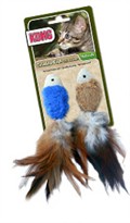 KONG Cat Naturals Crinkle Fish Teaser