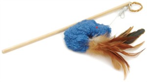 KONG Cat Naturals Crinkle Tail Teaser