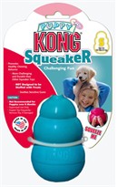Puppy Kong Squeaker Toy Blue Small