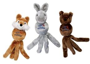 Kong Wubba Friend for Dogs Small (Assorted)