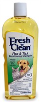 Lambert Kay Fresh 'N Clean Flea & Tick Conditioning Shampoo for Dogs & Cats - Scented (18 oz)