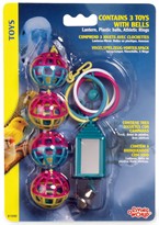 Living World 3 Toy Assortment with Bells