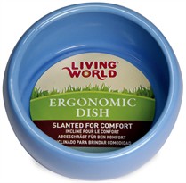 Living World Ergonomic Dish Blue - Large
