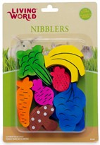 Living World Nibblers Wood Chews - Fruit/Veggie Mix