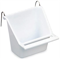 Living World Seed Cup with Perch - Medium