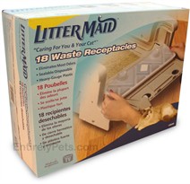 LitterMaid Waste Receptacles Value Pack - 18