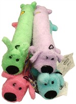 Loofa Dog - 18 Inches - Assorted Colors