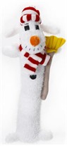 6" Snowman Loofa - White