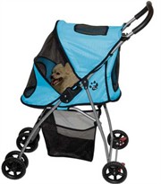 Pet Gear Ultralight Pet Stroller - Ice Blue 