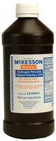 McKesson Hydrogen Peroxide Topical Solution USP (16 oz)