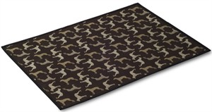 Crypton Mess Mat - Midnight Black (24" x 18")