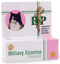 HomeoPet Miliary Eczema Female Cats (15 mL)