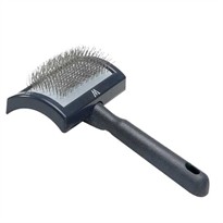 Millers Forge Curved Slicker Brush - MINI
