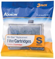 Aqueon Mini Bow Replacement Filter Cartridges - Small (3 pk)