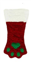 Plush Puppies Red Holiday Stocking - Mini