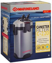 Marineland Multi-Stage Canister Filter C-220 (220 gph upto 100 gal)